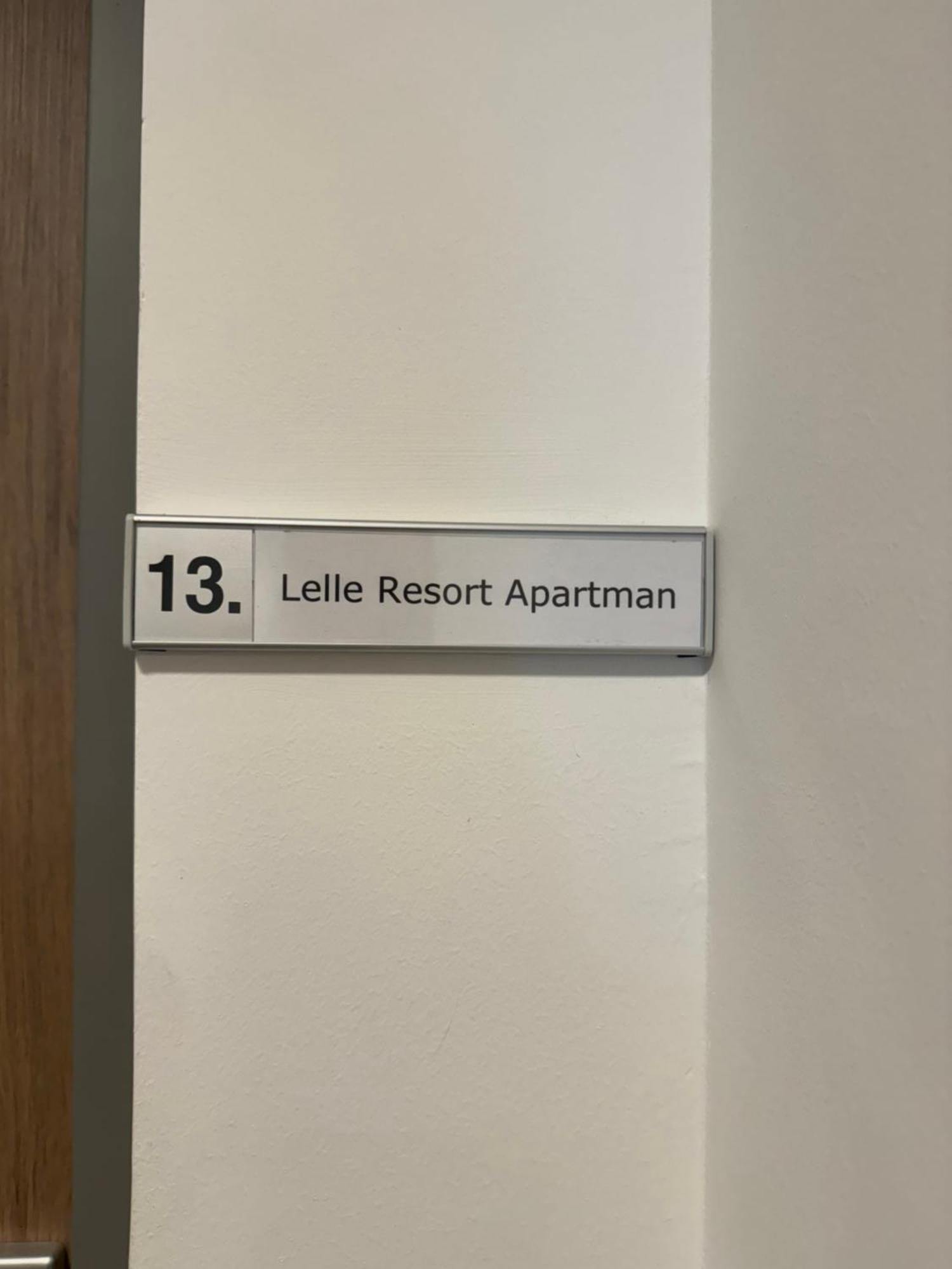 Lelle Resort Apartman Balatonlelle Luaran gambar